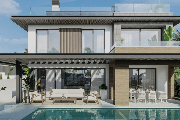 Modern Villas Close To Golf